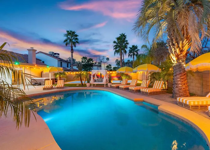 Heated Pool Sauna Cold Plunge Pickleball Dom wakacyjny Phoenix