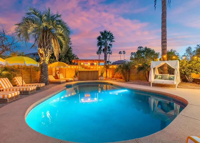 Heated Pool Sauna Cold Plunge Pickleball Dom wakacyjny