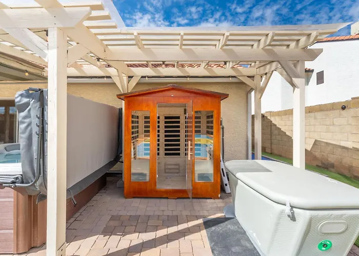 Heated Pool Sauna Cold Plunge Pickleball *